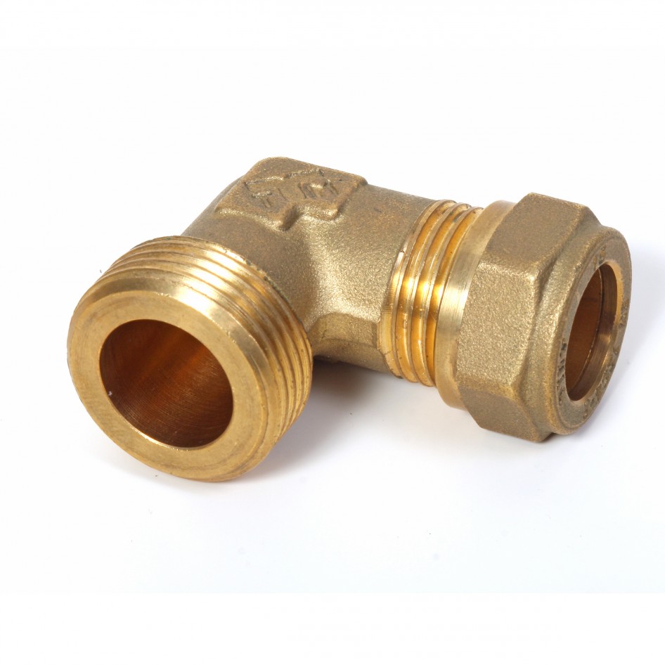BSP Flat Face Male x Compression Nut & Olive